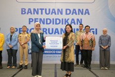 Dukung Pendidikan di Blok Corridor, Medco Salurkan Beasiswa untuk 375 Mahasiswa dan Guru Honorer