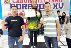 Debutan Cabor Biliar Deu Hany Sumbang Medali Perak di Porprov XV Sumsel
