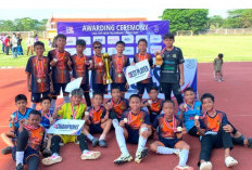 Menang Tipis, Sriwijaya Assah Soccer kategori U12 Kembali Pertahankan Gelar Juara