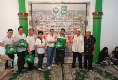 PSMTI Sumsel Salurkan 500 Paket Lebaran untuk Umat Muslim di Palembang