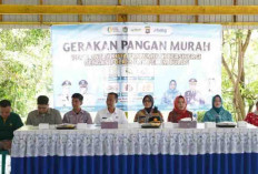 300 KK di Sinar Rambang Dapat Bantuan Pasar Pangan Murah