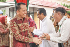 Pj Gubernur Sumsel Fatoni Silaturahmi Perayaan Natal ke Uskup Agung Palembang