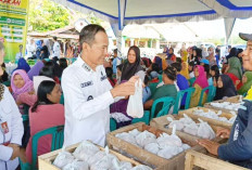 Pj Wako Gelar Pangan Murah di Arimbi Jaya