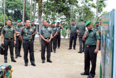 Pangdam II/Sriwijaya Kunjungan Kerja, Ini Modal Pertahanan Negara Melalui Kedekatan TNI Bersama Rakyat