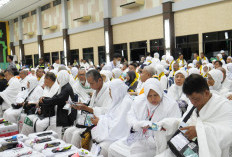 Kemenag sumsel Lepas 446 Jemaah Haji Kloter 13 Asal Palembang dan Prabumulih 