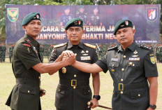 Sertijab Danyonif 200/BN di Pimpin Pangdam II/Sriwijaya