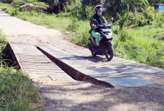 Jembatan Rangka Bajanya Tinggi Sebelah