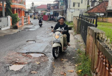 Banyak Lubang Jalanan di Dwikora 