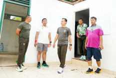 Pangdam II/Sriwijaya Tinjau Rehab Rumdis Pamen Usai Olahraga Bersama PJU Kodam