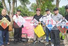 Turnamen Layangan Kemerdekaan Meriah,Radar Palembang Sukses Gelar Lomba Reko Wajah Wako Ratu Dewa  ​