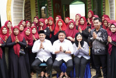 Gubernur Resmikan Masjid Jami Amaliyah Pulau Harapan Banyuasin