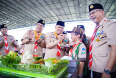 Rayakan Hari Pramuka, Kamabicab Muba H Sandi Buka Lomba Kuliner Nusantara