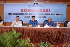 BPKAD OKU Selatan Gelar Sosialiasi Penggunaan Fasilitas Kantor Bagi ASN 2023