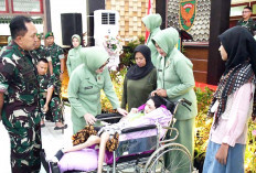 Hangat dan Penuh Motivasi, Danrem 044/Gapo Sambangi Prajurit di Lubuk Linggau
