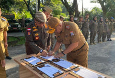 ASN DLHK dan Satpol PP Pemkot Palembang Tes Urine