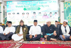 Kasdam II/Sriwijaya Bersama Tokoh Nasional Hadiri Haul Akbar Ki Marogan