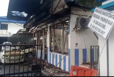 Pascabakaran dan Perusakan Fasilitas Milik Polri
