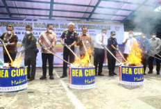 Pemprov Sumsel Apresiasi Kinerja Bea Cukai Musnahkan Barang Ilegal Senilai Rp 45 Miliar