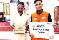 Hari ke 2 Puasa, Rumah Zakat Berbagi 250 Paket Buka Puasa di Kawasan 5 Ulu Palembang