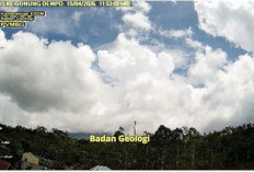 Gunung Dempo Erupsi, Status Masih Waspada