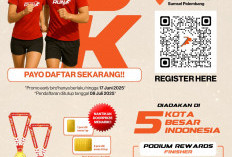 Serentak di 5 Kota! Buddhayana 5K Run Palembang  Tawarkan Medali, Doorprize, dan Uang Tunai Jutaan Rupiah