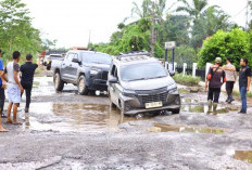 Gubernur Pastikan Jalan Strategis Muba–Muara Beliti Segera Diperbaiki