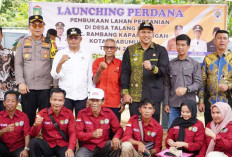 Pembukaan Lahan Gratis Tiga Desa di Prabumulih Dilaunching
