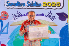 Peduli Literasi, Ketua Fraksi PKS DPRD Sumsel Muhammad Toha Menerima  Penghargaan  Dari Gubernur Sumsel