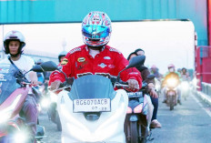 NGASAB Honda Palembang: Experience Ride Unik, Riding Santai hingga Jelajah Pulau Kemaro