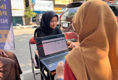 KPP Lahat Jemput Bola Buka Layanan di Pasar Lematang