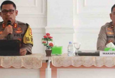 Kapolres Lahat Evaluasi Operasional 2024