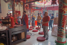 Pererat Silaturahmi Marga Liaw, Kelenteng Gok Pok Tian Gelar Ritual HUT Dewa Hian Thian Siong Te