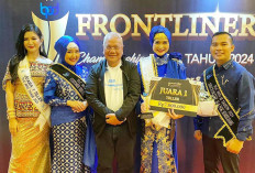 The Best Teller BSB Cabang A Rivai Juara I Kategori Teller,  Frontliner Championship BPDSI 2024