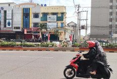 Gerak Cepat, Taman Pembatas Jalan Depan SMA 3 Palembang Telah di Perbaiki