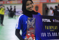 Aisyah Amelia Pemain Fairplay Women Pro Futsal League 2024, Latihan Giat Hasil Memuaskan 