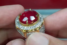 Akik Ruby Merah Darah di Percaya  Bisa  Bawa Energi Positif dan Tingkatkan Rasa Percaya Diri