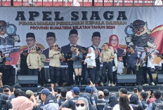 Melalui Apel Siaga Bawaslu Sumsel Ajak Masyarakat Ciptakan Pilkada Damai