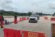 Lebih Awal Arus Balik Lebaran Akses Jalan Tol Lampung – Banyuasin – Jambi