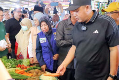 Jelang Ramadhan, Sekda Bersama BPOM Pantau Harga Sembako di Pasar Tradisional