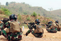 Latihan Menembak Asah Kemampuan Personel Satgas Kizi TNI Konga XXXVII-J
