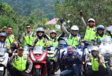 Kapolres Kawal Jalur Arus Balik Mudik Lebaran