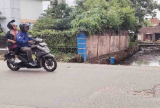 Besi Penahan Jembatan Pejalan Kaki Tak Kunjung Diperbaiki