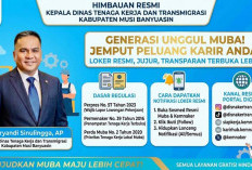 Imbau Talenta Muda Muba Pantau Bursa Kerja Resmi