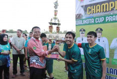 Gelora FC Raih Juara Piala Walikota Prabumulih 2025