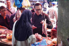 Mendadak Pj Bupati Banyuasin Sidak Pasar Balai