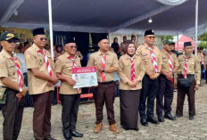 Wako Arlan Resmi Buka Jambore Cabang Prabumulih 2026