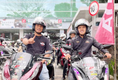 72 Bikers Motor Honda Meriahkan Launching New Honda PCX160