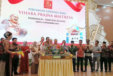 Gedung Vihara Prajna Maitreya Prabumulih Diresmikan