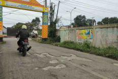 Jalan Mayor Laut Wiratno Banyak Berlubang