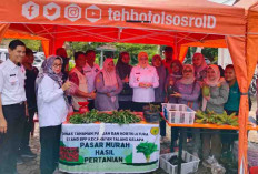 Penuhi Kebutuhan Masyarakat Jelang Lebaran Pemkab Banyuasin Gelar Pasar Murah